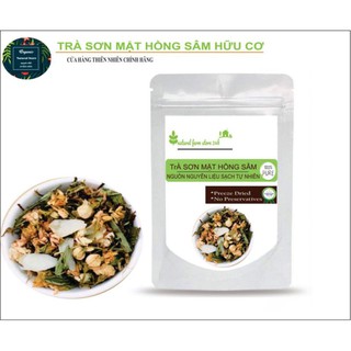 Trà sơn mật hồng sâm 100g