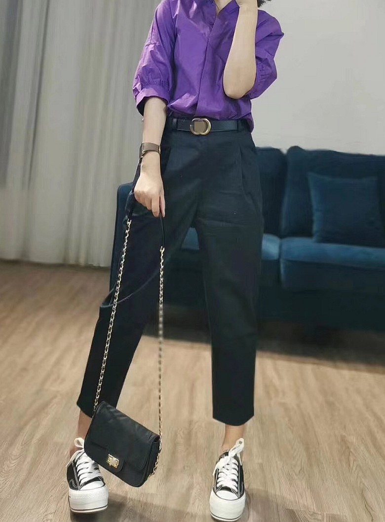 Quần Dài Dáng Rộng Màu Sắc Ngọt Ngào Thời Trang Mùa Hè 2020 Cho Nữ | BigBuy360 - bigbuy360.vn