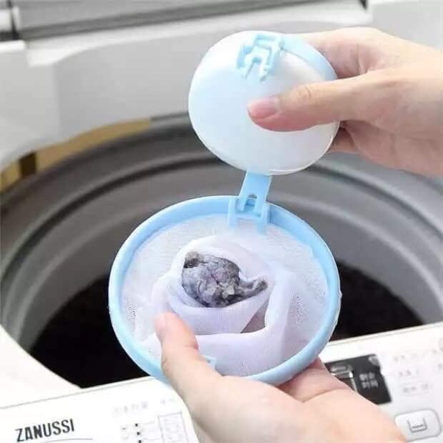 Phao lọc cặn máy giặt thông minh, túi lọc cặn máy giặt lọc mọi chất bẩn trong máy giặt nhà bạn