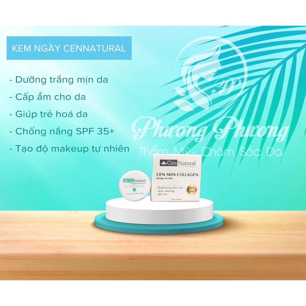 Kem Dưỡng Da Ban Ngày Kem Làm Sáng Da Kem Có Chóng Nắng  SPF30+ Cen Skin Collagen