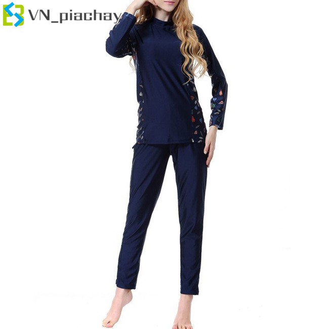 Bộ Đồ Bơi Dài Tay In Họa Tiết Gợi Cảm Cho Nữ | BigBuy360 - bigbuy360.vn