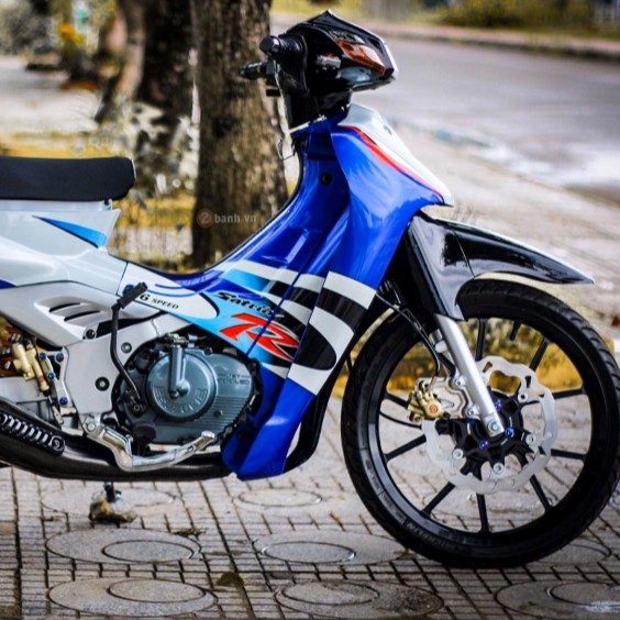 Tem Rời Suzuki Satria 2000 - Tem 3 Lớp - Chất Lượng - Tặng Logo - Ver 9