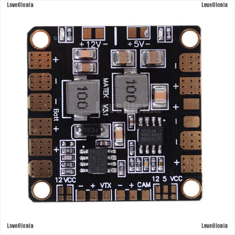 Bo Mạch Phân Phối Nguồn Điện Pdb Với Bec 5v & 12v Cho Máy Bay Điều Khiển Từ Xa Fpv