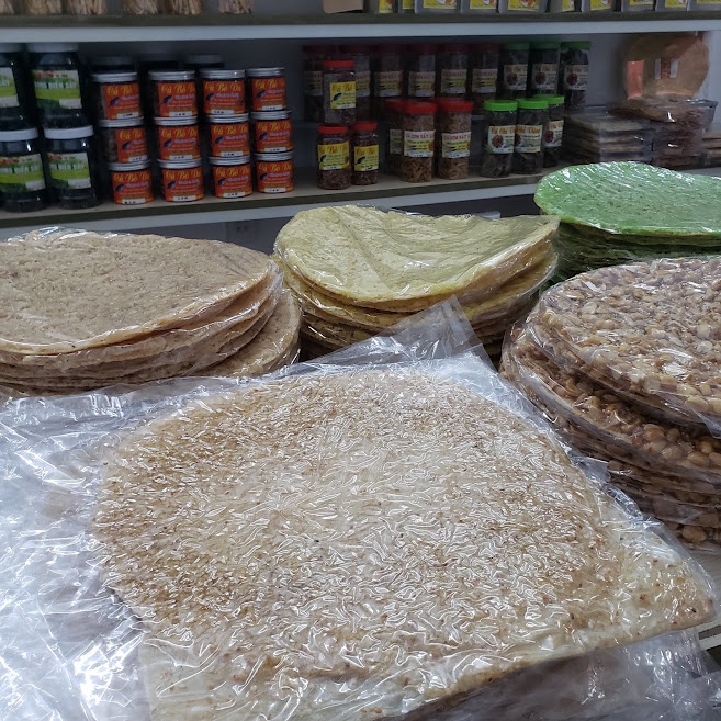 🌽🍘 Bánh tráng mè gừng dẻo ngọt, loại dày, Đặc sản Nha Trang, gói 250 gram - Seavy 🌽🍘