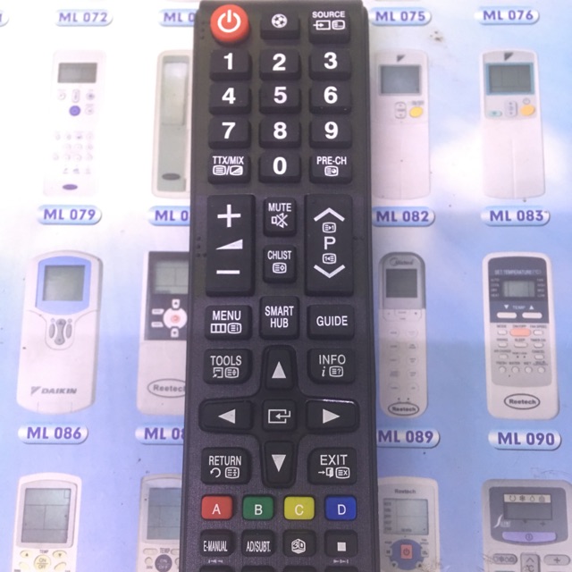 REMOTE ĐIỀU KHIỂN TIVI SAMSUNG LED LCD SMART 1088