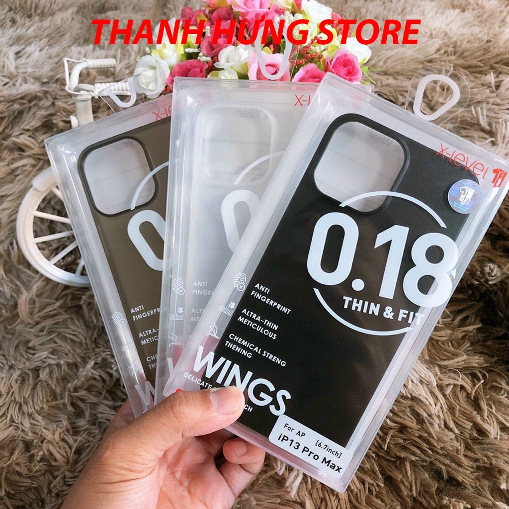 Ốp X-Level chính hãng SIÊU MỎNG dành cho iphone