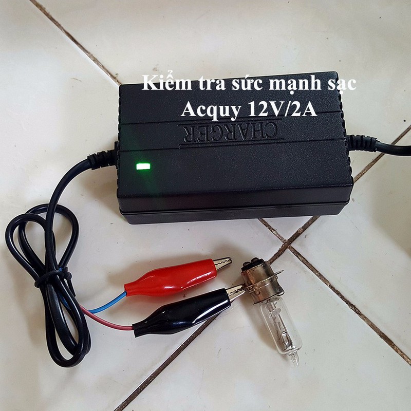 Sạc bình Acquy 12 volt Máy Sạc 12v Sạc Pin