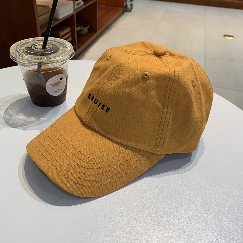 Mũ Lưỡi Trai Mềm Thêu Chữ Phong Cách Hàn Quốc Thời Trang Xuân Hè 19112