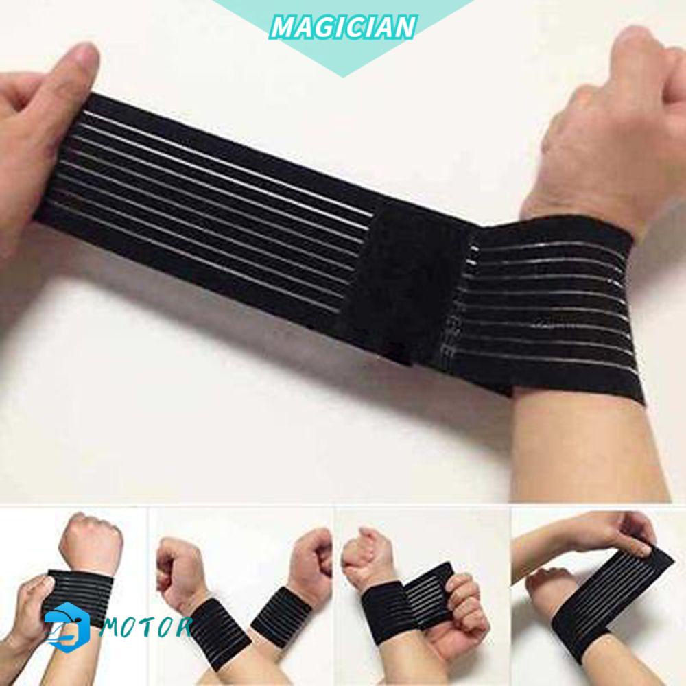 Băng quấn cổ tay co giãn 15inch nhiều màu sắc thời trang hỗ trợ luyện tập gym an toàn cho nam