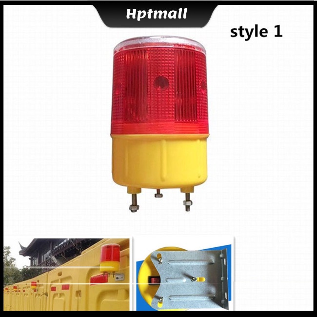 Bóng đèn cảnh báo giao thông dùng năng lượng mặt trời