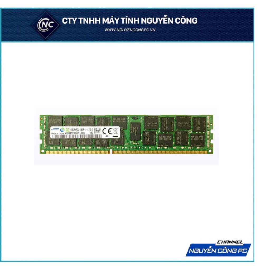 RAM MÁY CHỦ ECC DDR3 16GB Bus 1600