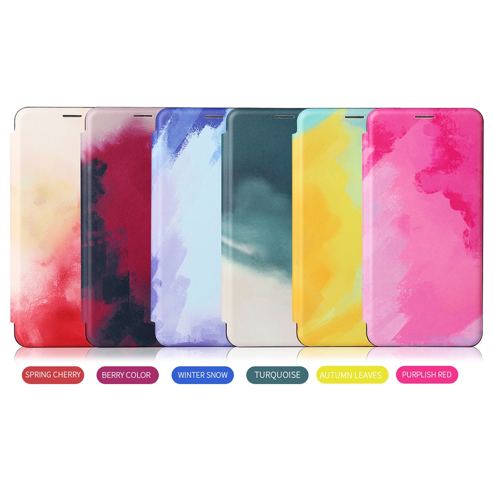 Ốp Điện Thoại Da Hình Đám Mây Màu Nước Cho IPhone 11ProMax 11Pro I11 | BigBuy360 - bigbuy360.vn