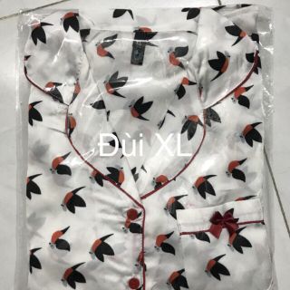 Đồ bộ piyama satin lụa ( ảnh thật 100%)