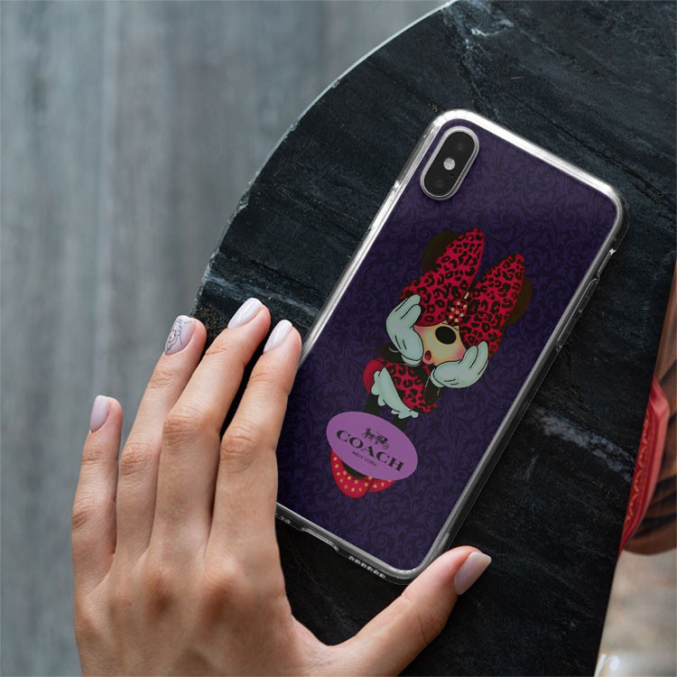 Ốp lưng thương hiệu Coach mèo Mickey Iphone 7/7Plus/8/8Plus/X/Xs/Xs Max/11/11 Promax/12/12 Promax 31