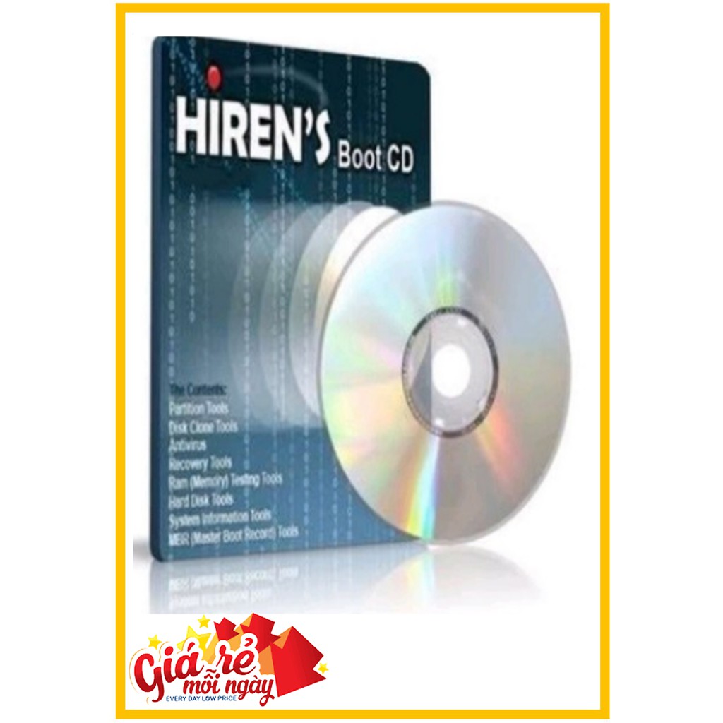 Hiren's Boot CD cứu hộ máy tính | WebRaoVat - webraovat.net.vn