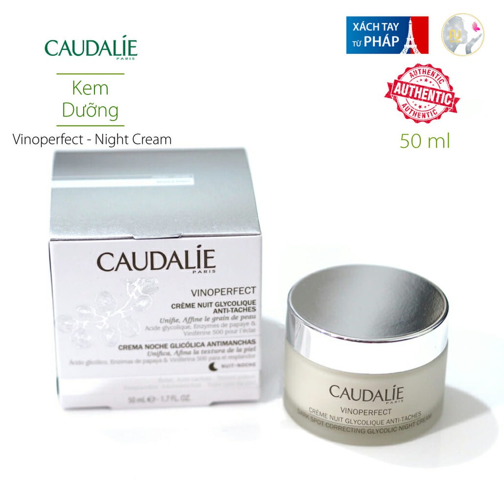 Kem dưỡng đêm Caudalie vinoperfect mới QA5148