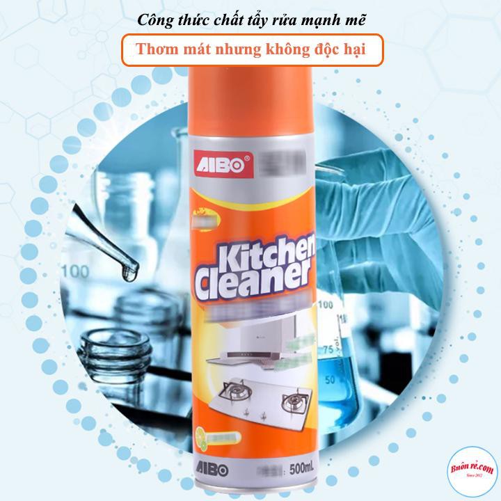 Bình Xịt Tẩy Bếp Đa Năng Kitchen Cleaner 500ml Dạng Bọt 00238