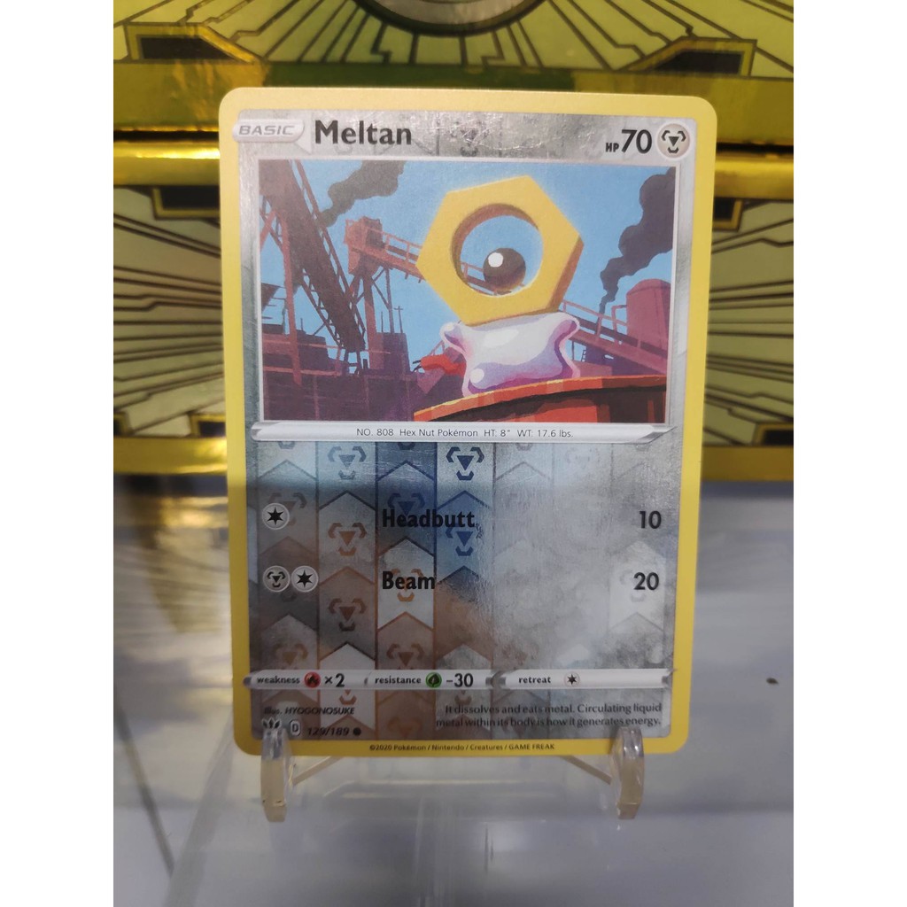 [ Dưa Hấu Yugioh ] Lá bài thẻ bài Pokemon Meltan