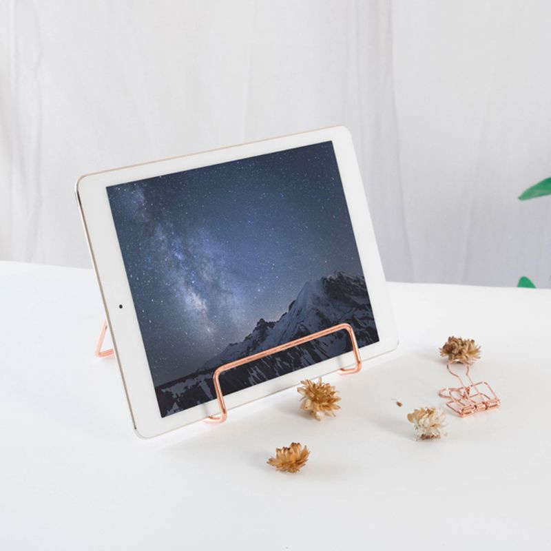 Goo Giá Đỡ Máy Tính Bảng Bằng Sắt Rèn Luyện Sách Hình Học Đơn Giản Sáng Tạo