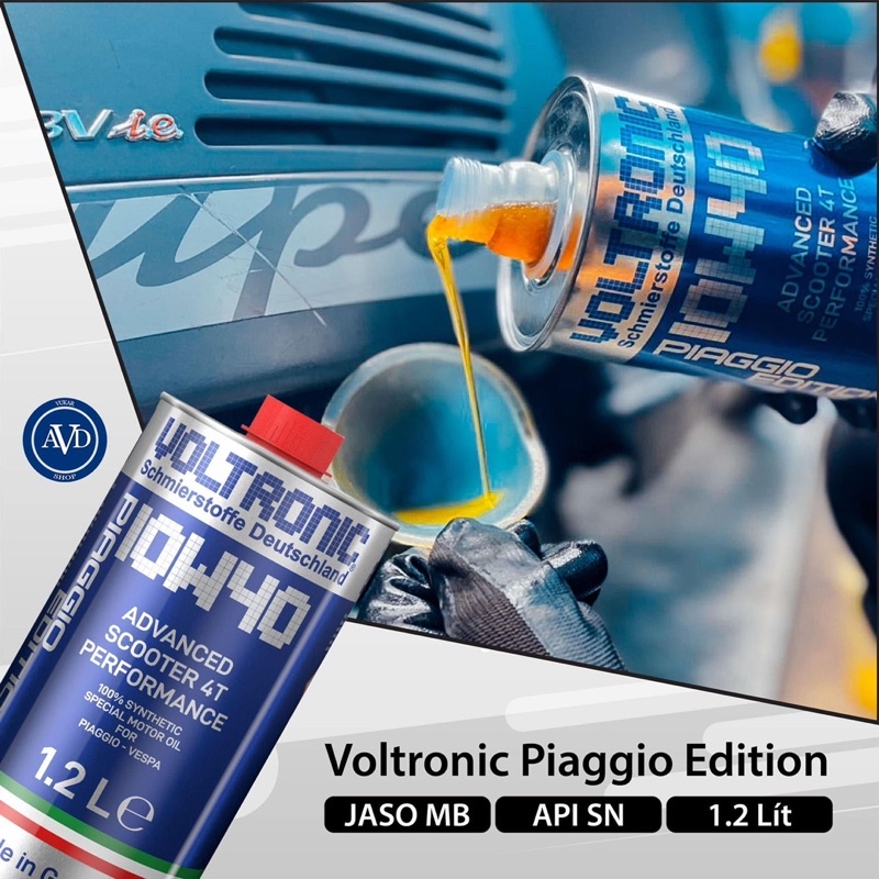 NHỚT XE TAY GA VOLTRONIC 1l2