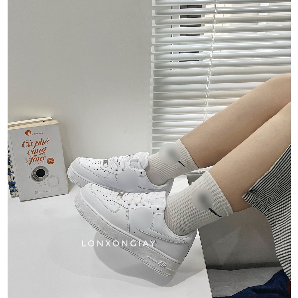 [ẢNH THÂT] GIÀY THỂ THAO A.F.1 FULL TRẮNG