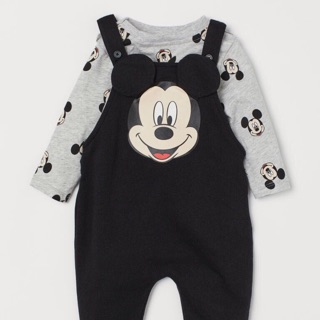 Set yếm mickey bé trai gái