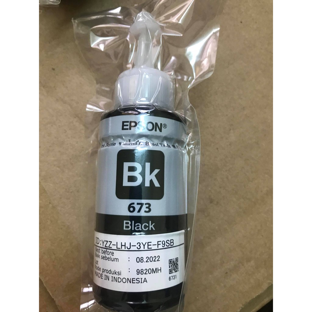 Mực 673 máy in Epson L805/L1800/L850/L800.v.v.chính hãng bóc máy