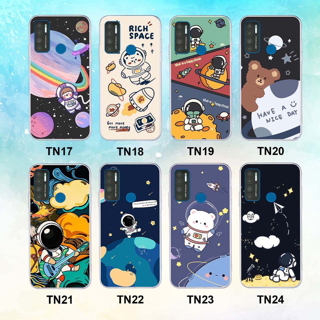Ốp Vsmart Star 5 / Joy 4 / Live 4 in hình vũ trụ, phi hành gia bầu trời cute dễ thương