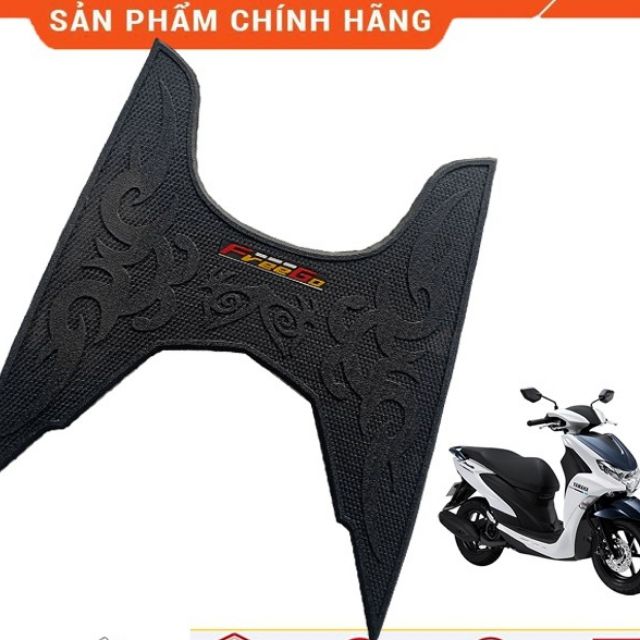 Thảm để chân lót sàn cao su freego yamaha inox