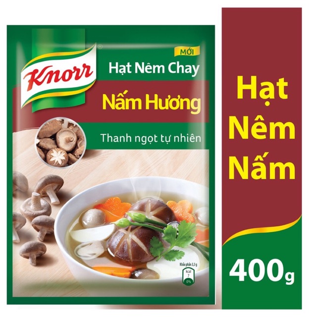 Knorr Hạt nêm chay Nấm Hương  400g