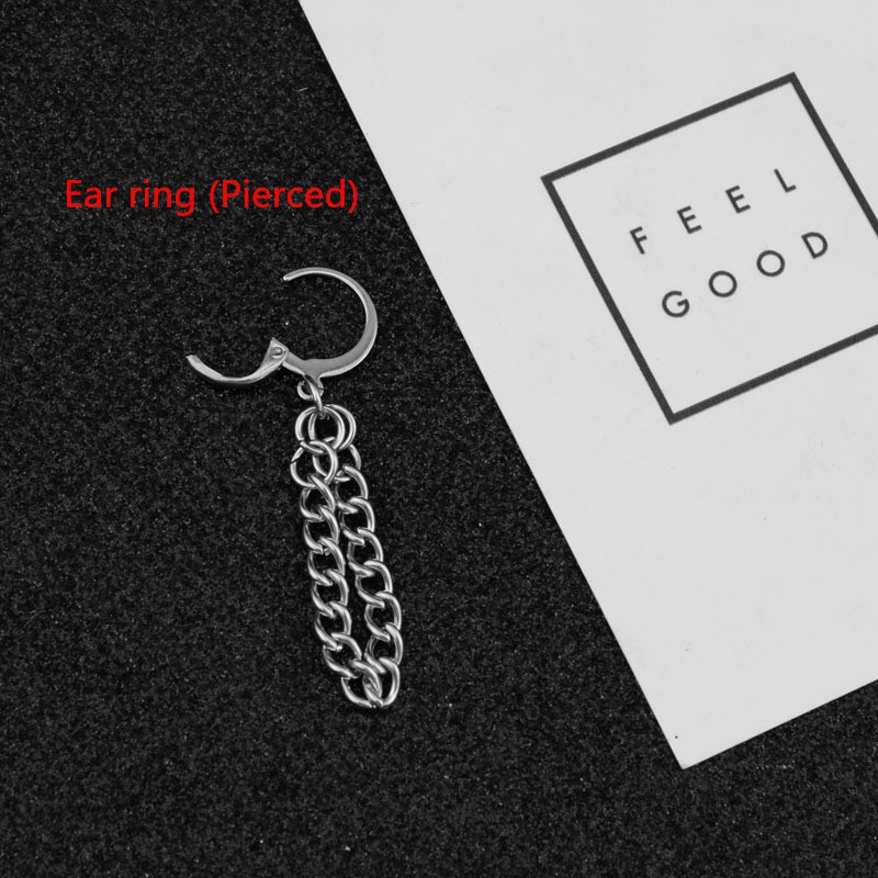 Bông tai Titan Vương Nhất Bác Thép không gỉ