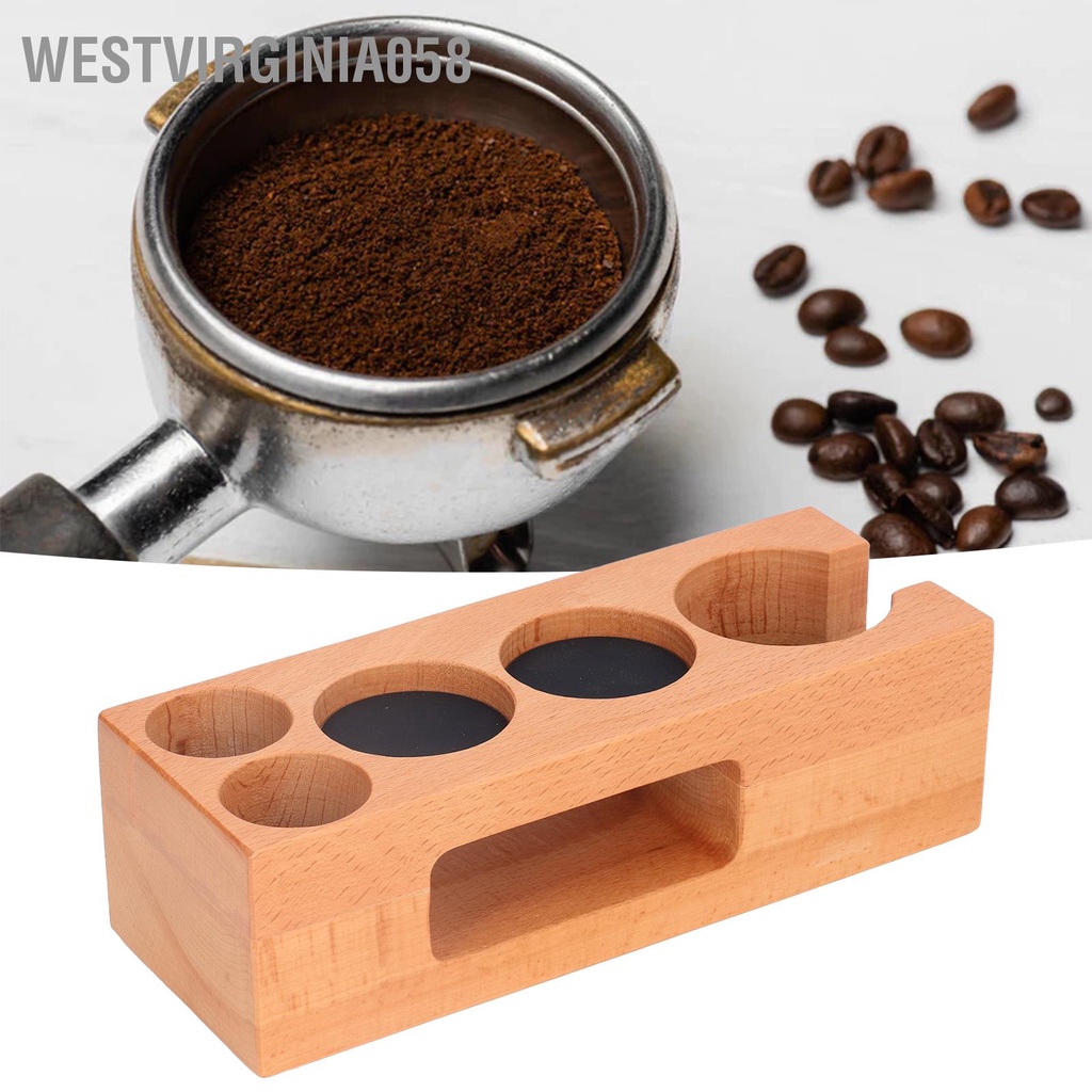 Có thể bán buôn Giá đỡ cà phê Tamper đa chức năng Thực phẩm an toàn Trạm trộn bằng gỗ cho những người yêu thích Westvirginia058 Hàng giao ngay