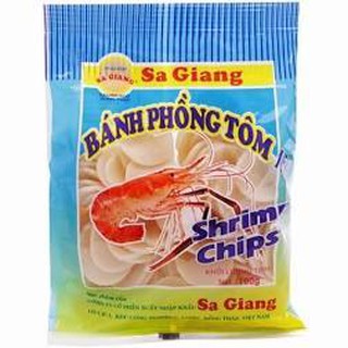Phồng tôm Sa Giang gói 100g-200g thơm giòn