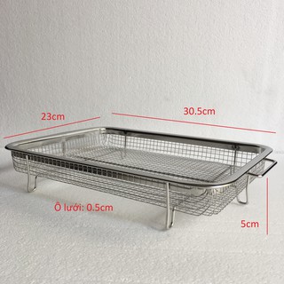 2 Rổ lưới Inox dùng cho nhà bếp