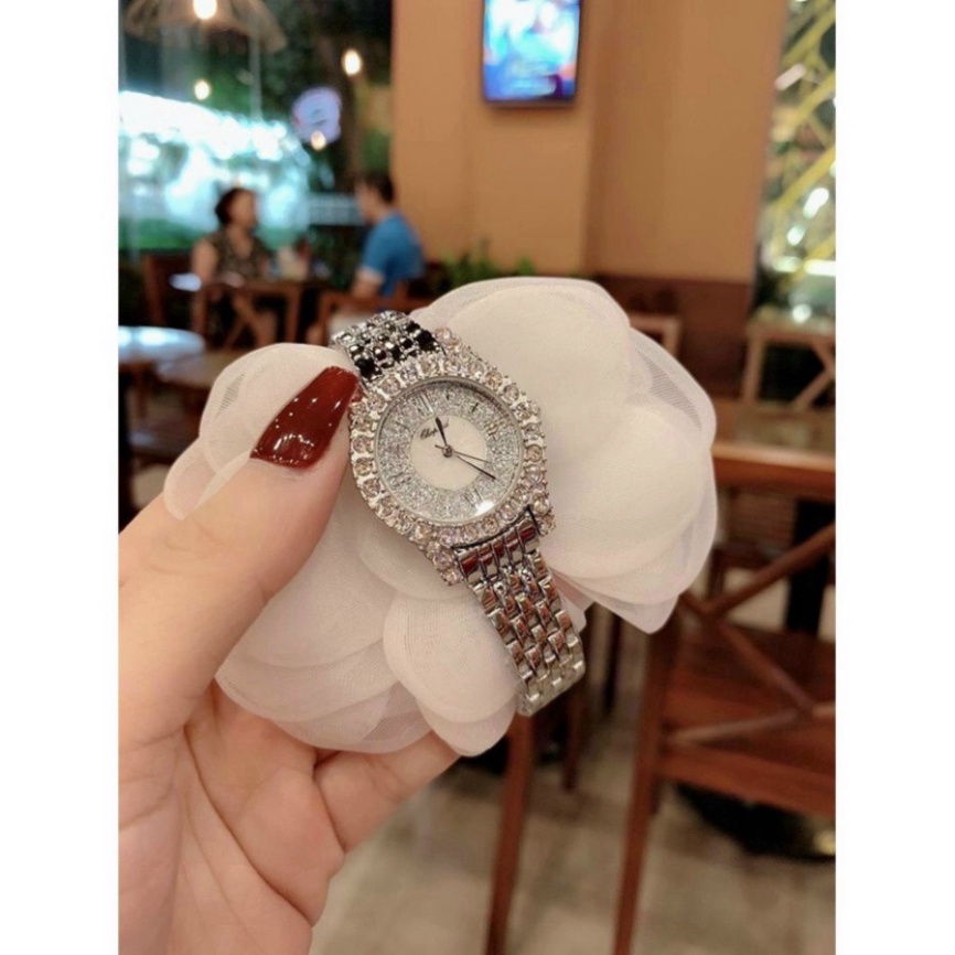 Đồng hồ nữ CHOPAR dây hợp kim ko rỉ sang trọng phong cách mới hợp thời trang, chống nước, bảo hành 12 tháng