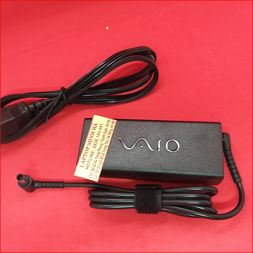 Sạc Sony Vaio VGP-AC19V22 VGP-AC19V26 VGP-AC19V31 VGP-AC19V42 chính hãng,có logo vaio. tặng kèm dây nguồn