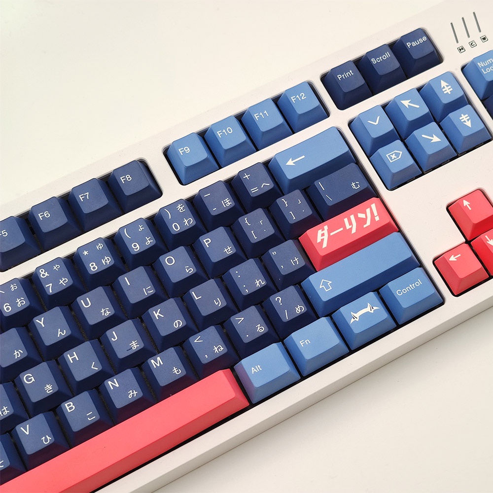 Set 130 Nút Bàn Phím Bằng PBT Màu Cherry Phong Cách Nhật Bản Cho Cherry MX