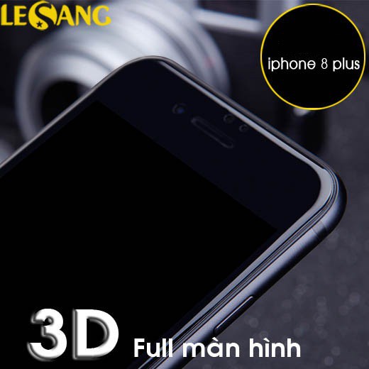 Dán kính cường lực iPhone 8 Plus / 7 Plus Nillkin CP+ 3D Full màn hình - Hàng Chính Hãng