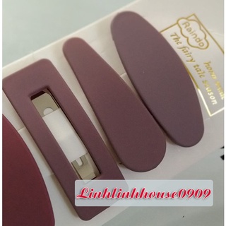 Set 3 Kẹp tóc mái mix màu trend Hàn