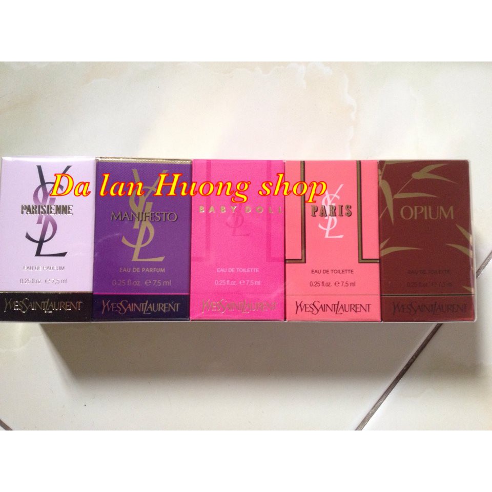 SET NƯỚC HOA MINI Yves Saint Laurent