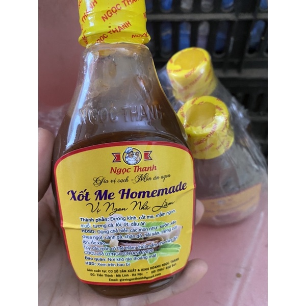 Xốt me sánh mịn thơm ngon lọ 330g