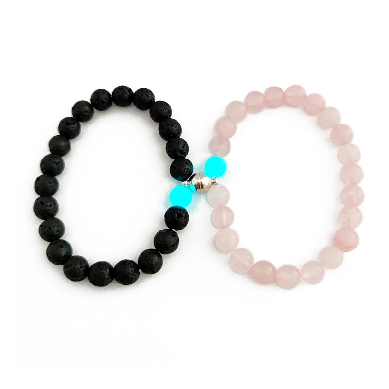 Vòng Tay Đá Tự Nhiên May Mắn Phát Quang