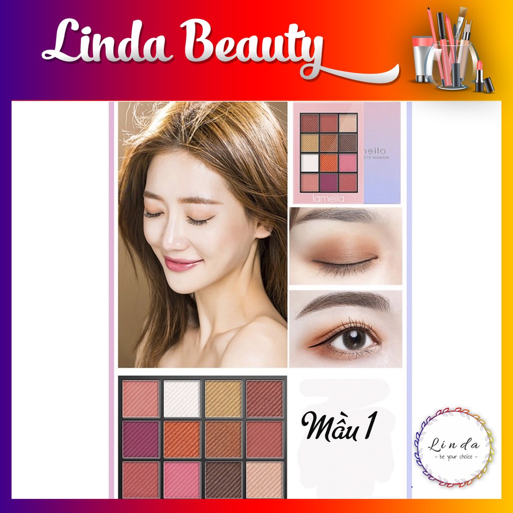 Bảng phấn mắt 12 Ô Lameila Color School Hàng nội địa Trung | BigBuy360 - bigbuy360.vn