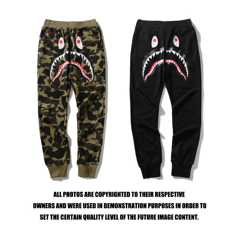 Bape Quần Jogger Nam Họa Tiết Rằn Ri Thời Trang