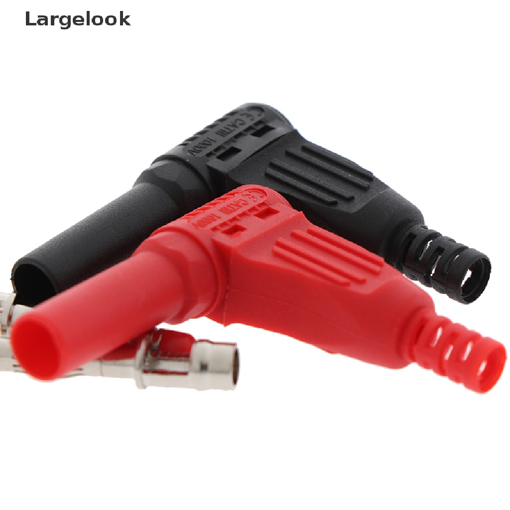 Bộ 2 Phích Cắm Bắp Chuối 4mm Màu Đỏ +