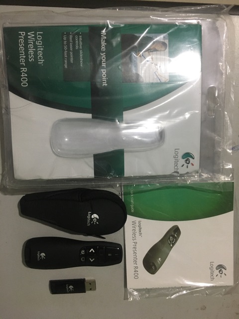 Bút trình chiếu r400 tặng kèm BAO DA +pin