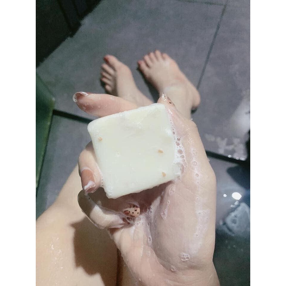 Xà Phòng Cám Gạo Sạch Mụn,Trắng Da Thái Lan JAM RICE MILK SOAP