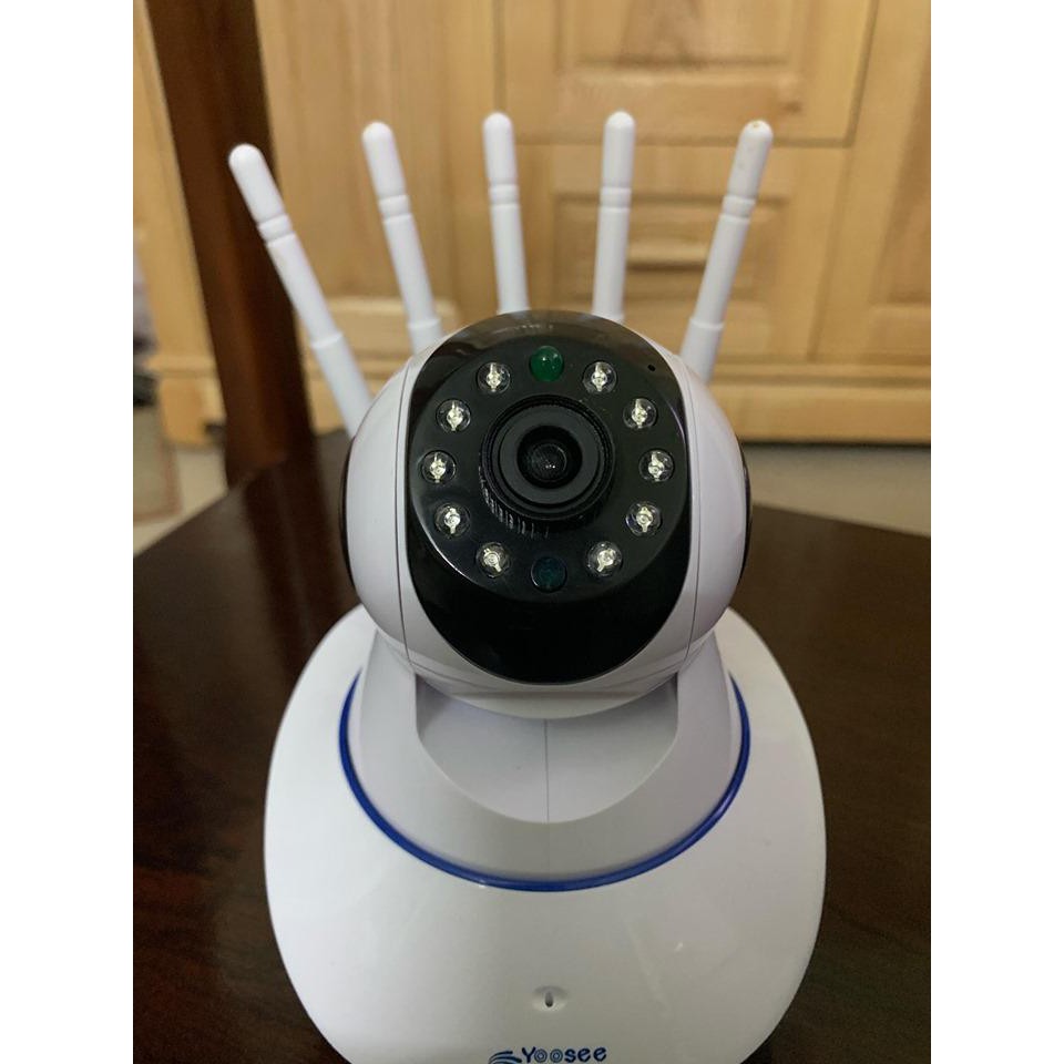 Camera Wifi Camera Yoosee 5 râu 2.0mpx - đàm thoại 2 chiều cảm biến chuyển động có tiếng việt - bảo hành 5 năm