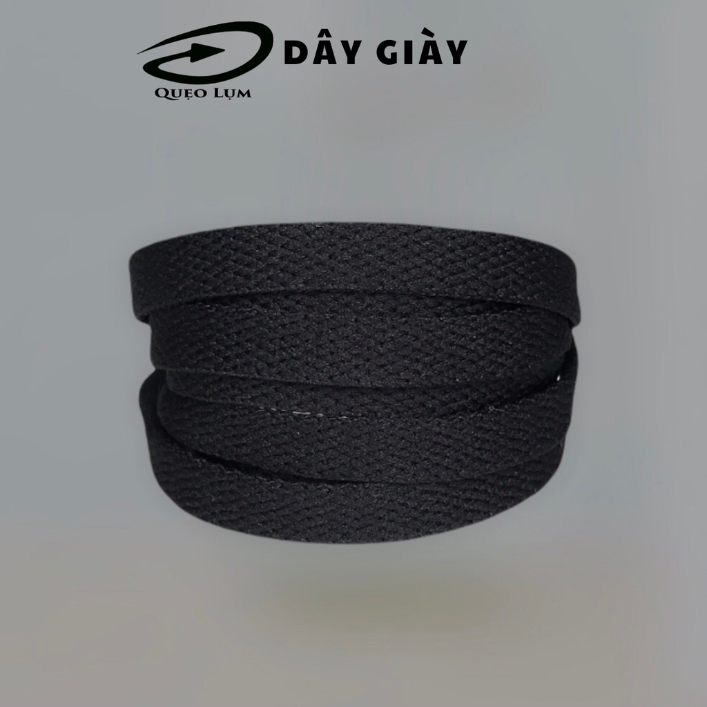 Dây Giày Bản Dẹp dài 120cm bằng vải nhiều màu có thể buộc giày thể thao, bata, boots.