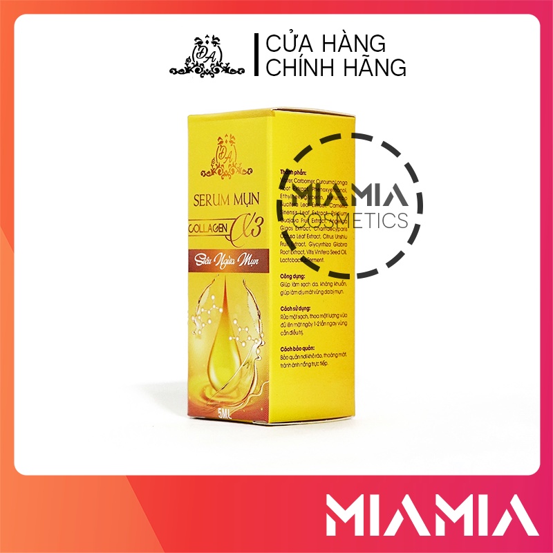 Combo Kem Face Đông Anh và Serum Mụn Collagen X3 chính hãng